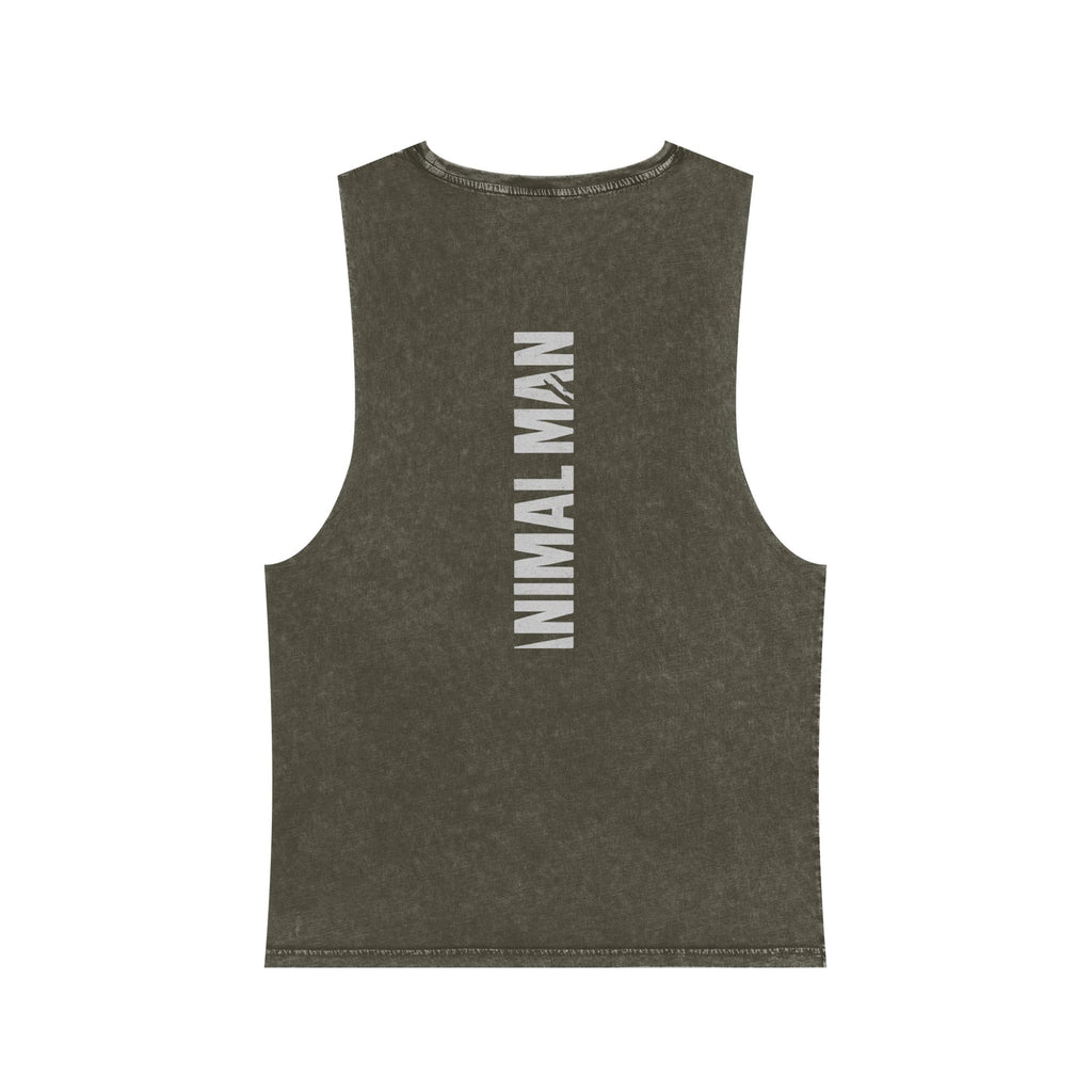 Unisex claw Tank Top with Animal Man Design - Casual Summer Apparel, Gift for Him, Workout Gear, Music Festival Wear, Trendy Streetwear