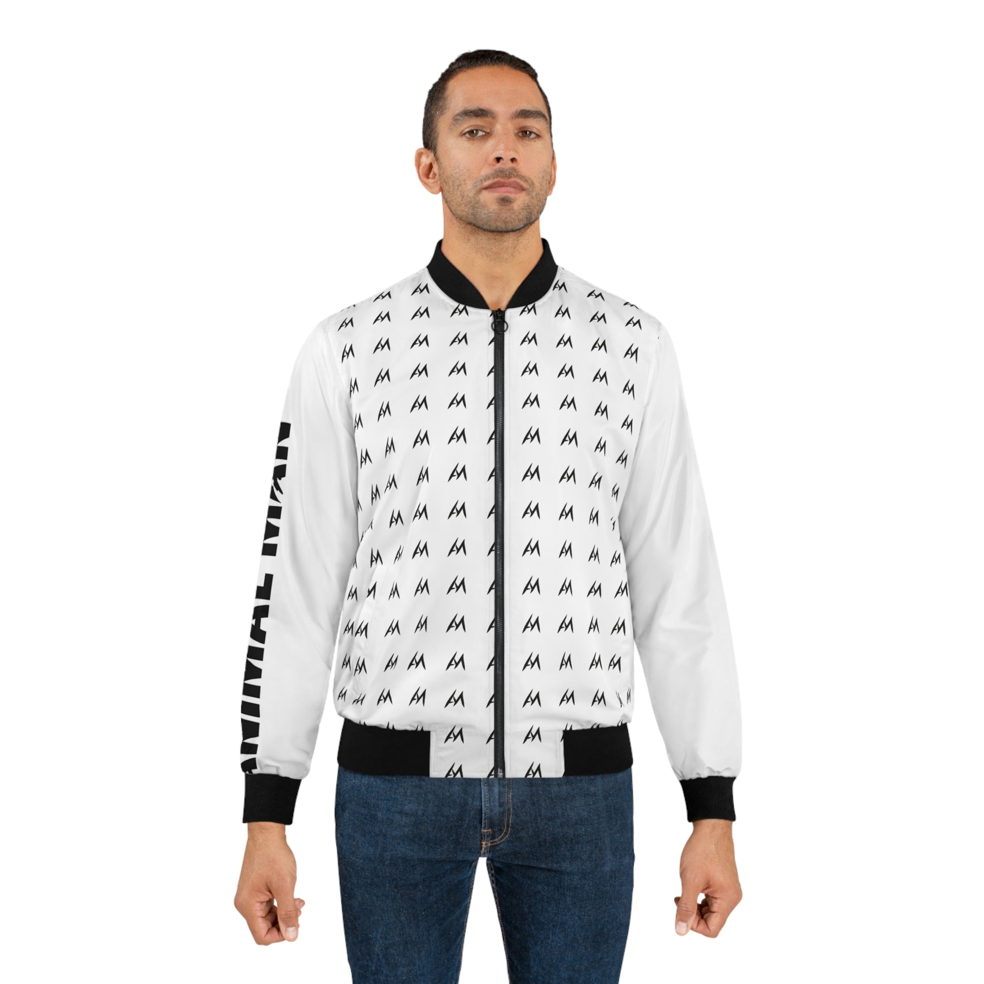 Beast mode Bomber Jacket, Trendy Streetwear, Casual Outerwear, Gifts for Him, Fashion Statement, Cool Layering Piece