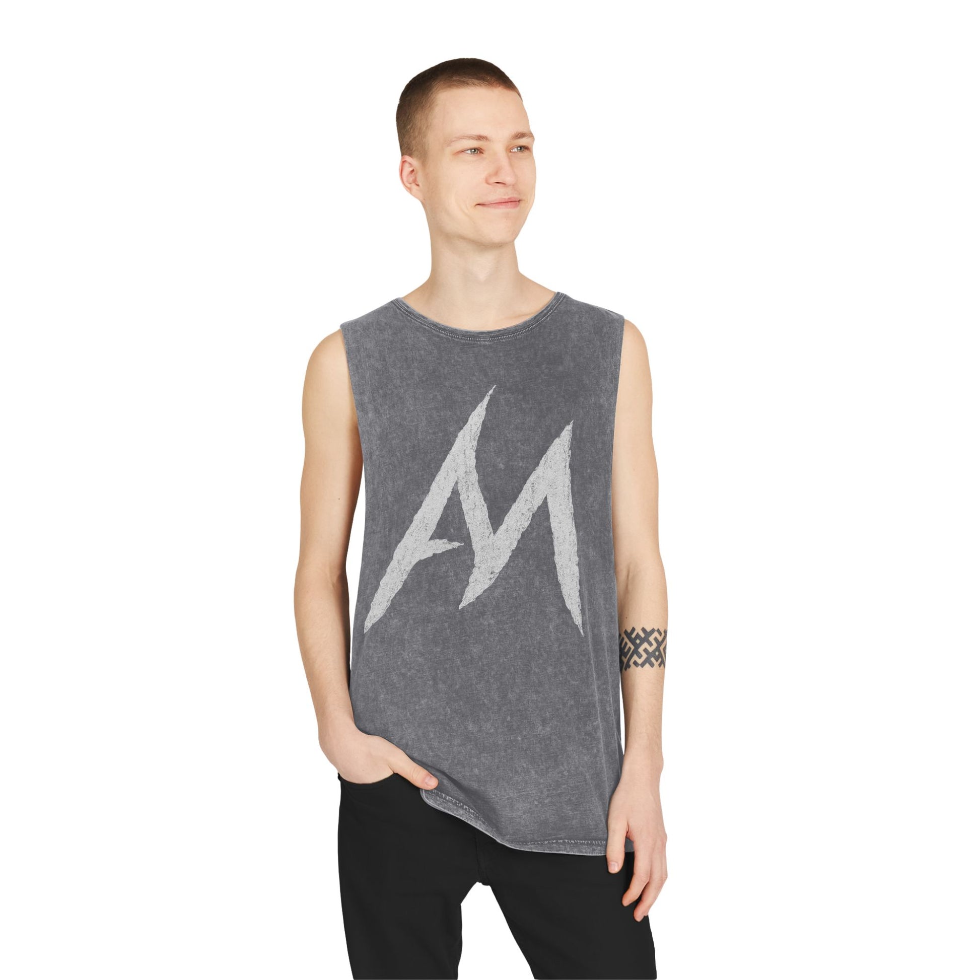 Unisex claw Tank Top with Animal Man Design - Casual Summer Apparel, Gift for Him, Workout Gear, Music Festival Wear, Trendy Streetwear