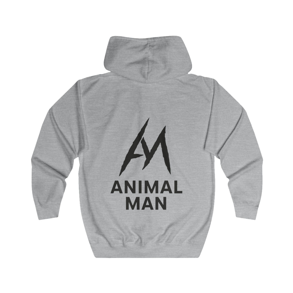 Urban claw zipped Hoodie, Stylish Layer for Everyday Wear, Perfect for Gifts or Casual Outfits, Trendy Streetwear, Animal Man Design