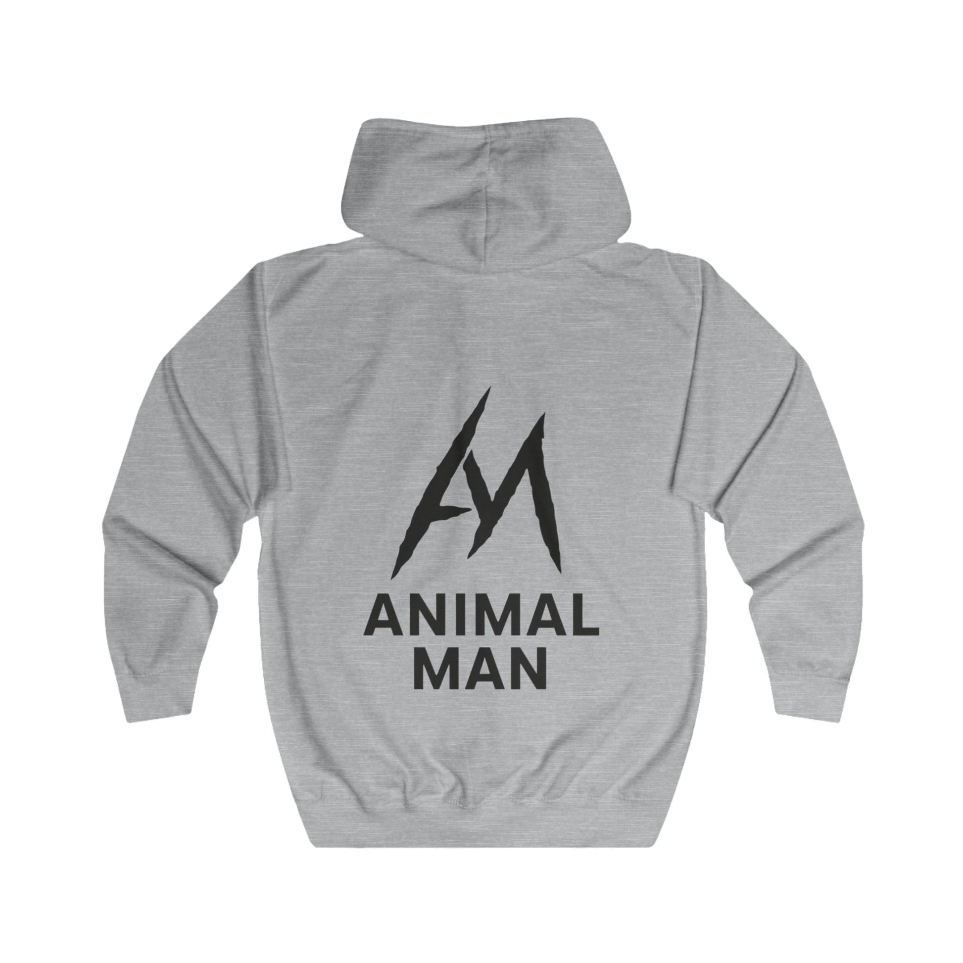 Urban claw zipped Hoodie, Stylish Layer for Everyday Wear, Perfect for Gifts or Casual Outfits, Trendy Streetwear, Animal Man Design