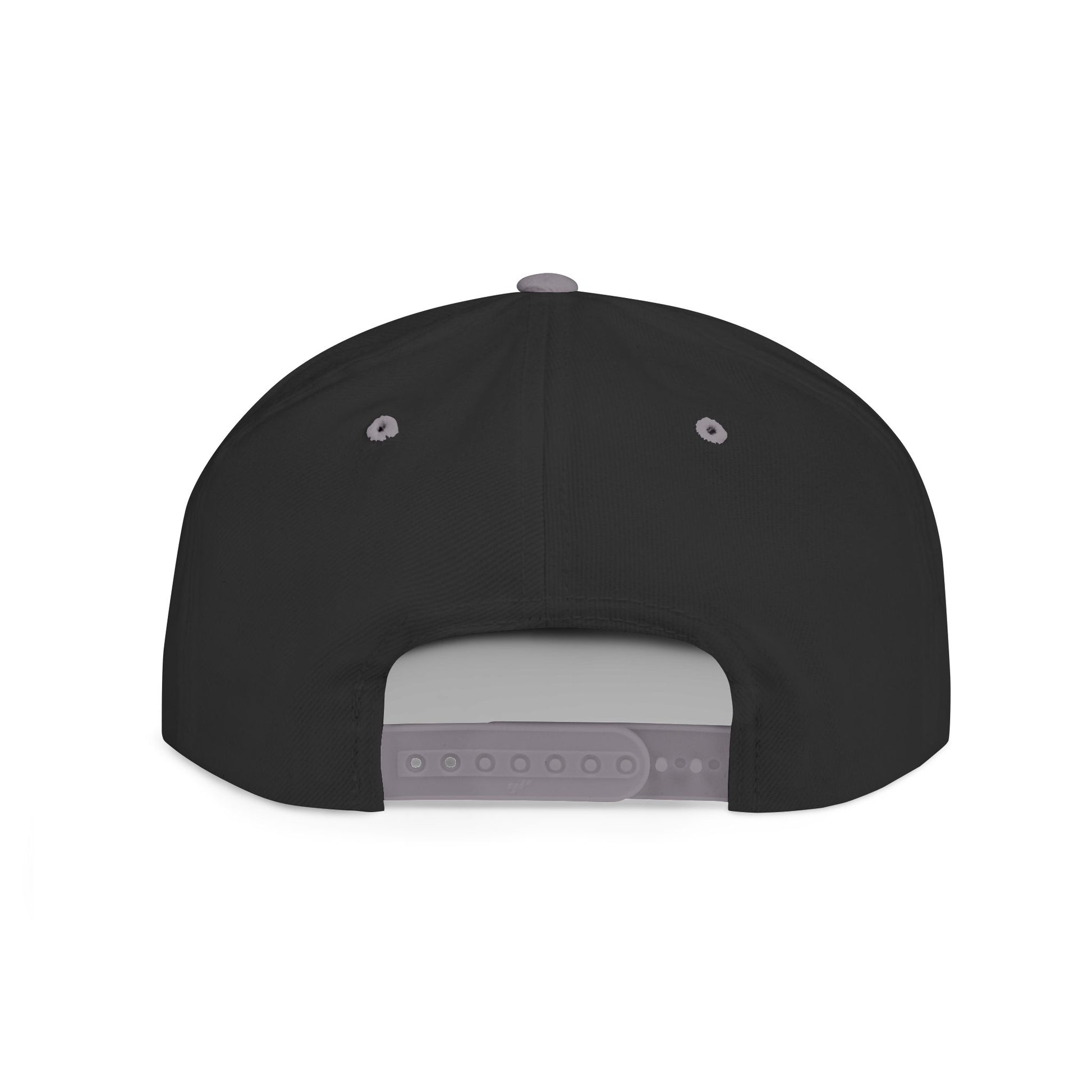 Camo Flat Bill Snapback Hat, camo/black Cap, Outdoors Cap, Trendy Headwear, Perfect Gift for Adventurers