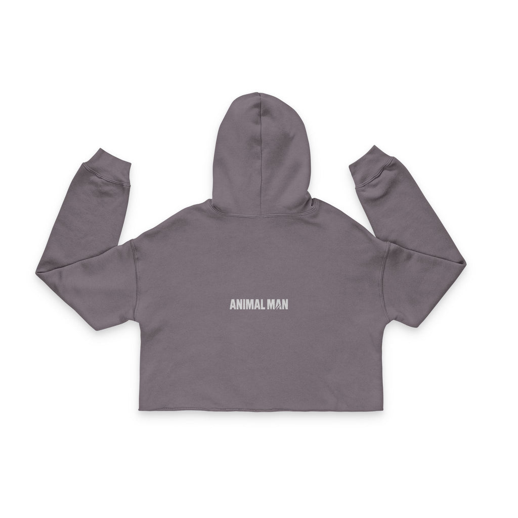 Urban claw crop Hoodie - Animal Man Design, Casual Wear, Gift for Her, Trendy Outfit, Fall Fashion, Streetwear, Everyday Comfort