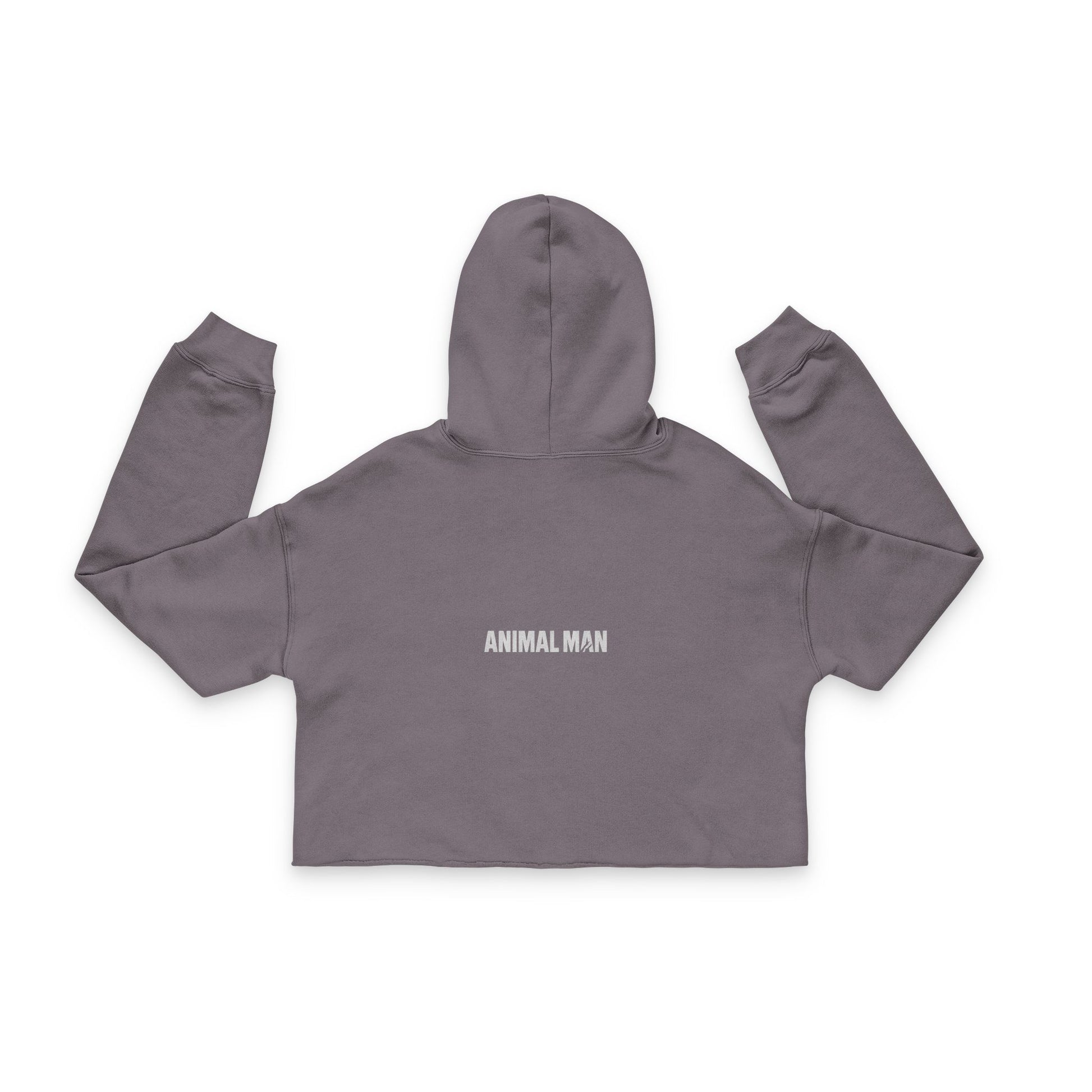 Urban claw crop Hoodie - Animal Man Design, Casual Wear, Gift for Her, Trendy Outfit, Fall Fashion, Streetwear, Everyday Comfort