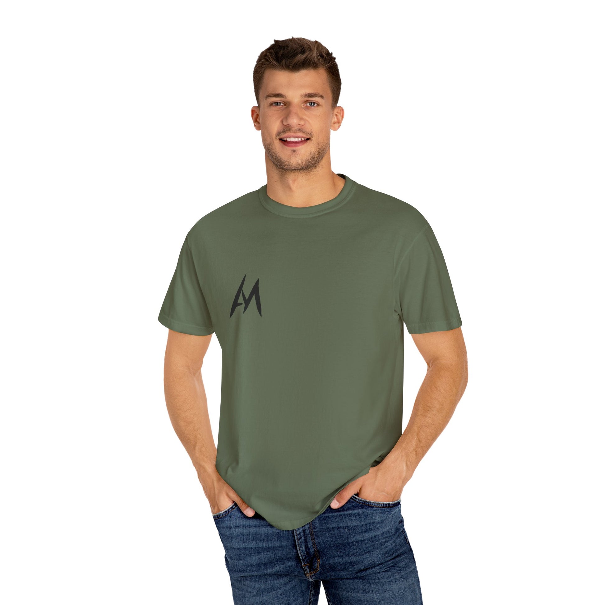 Animal Man Unisex Garment-Dyed T-shirt | Casual Statement Tee for Nature Lovers, Gifts for Him, Trendy Streetwear, Eco-Friendly Style