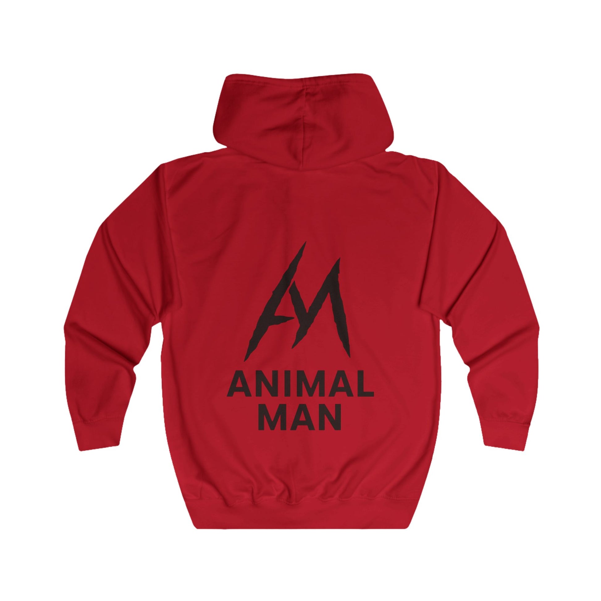 Urban claw zipped Hoodie, Stylish Layer for Everyday Wear, Perfect for Gifts or Casual Outfits, Trendy Streetwear, Animal Man Design