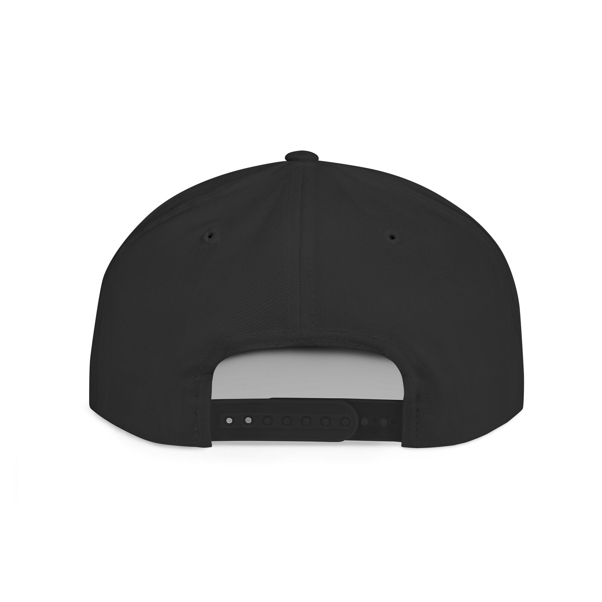 Camo Flat Bill Snapback Hat, camo/black Cap, Outdoors Cap, Trendy Headwear, Perfect Gift for Adventurers