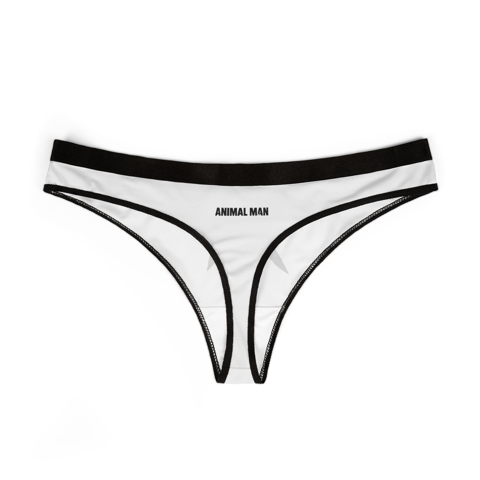 Wild whisper Women's Thongs - Stylish Underwear, Animal Man Design, Comfortable Lingerie, Everyday Essentials, Fashion Statement