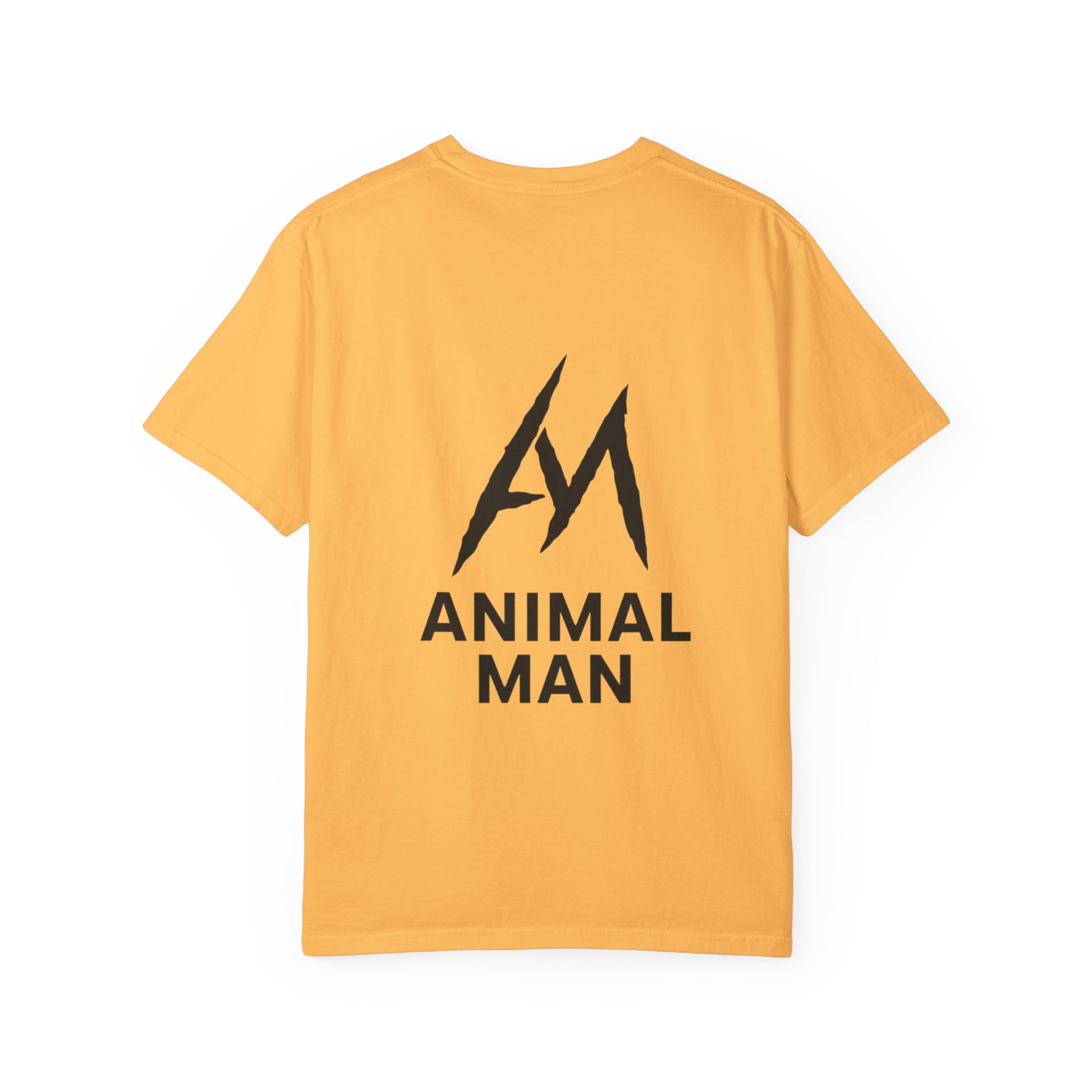 Animal Man Unisex Garment-Dyed T-shirt | Casual Statement Tee for Nature Lovers, Gifts for Him, Trendy Streetwear, Eco-Friendly Style