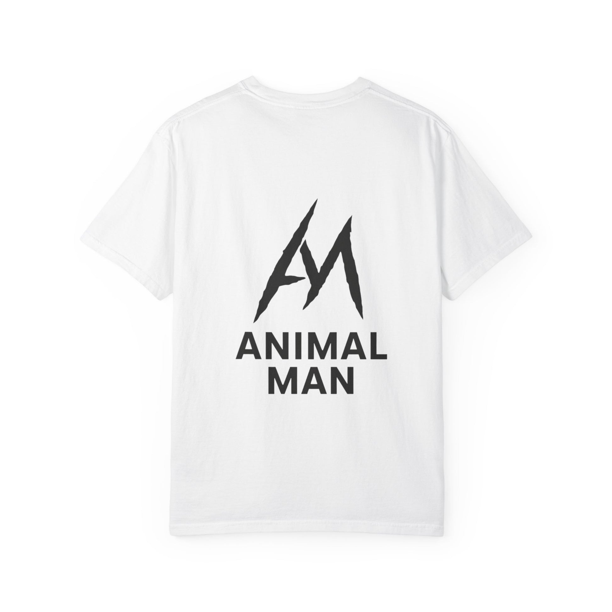 Animal Man Unisex Garment-Dyed T-shirt | Casual Statement Tee for Nature Lovers, Gifts for Him, Trendy Streetwear, Eco-Friendly Style
