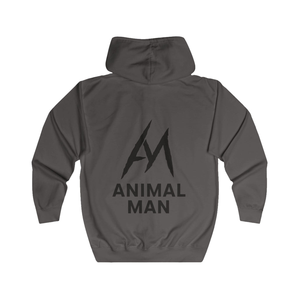 Urban claw zipped Hoodie, Stylish Layer for Everyday Wear, Perfect for Gifts or Casual Outfits, Trendy Streetwear, Animal Man Design