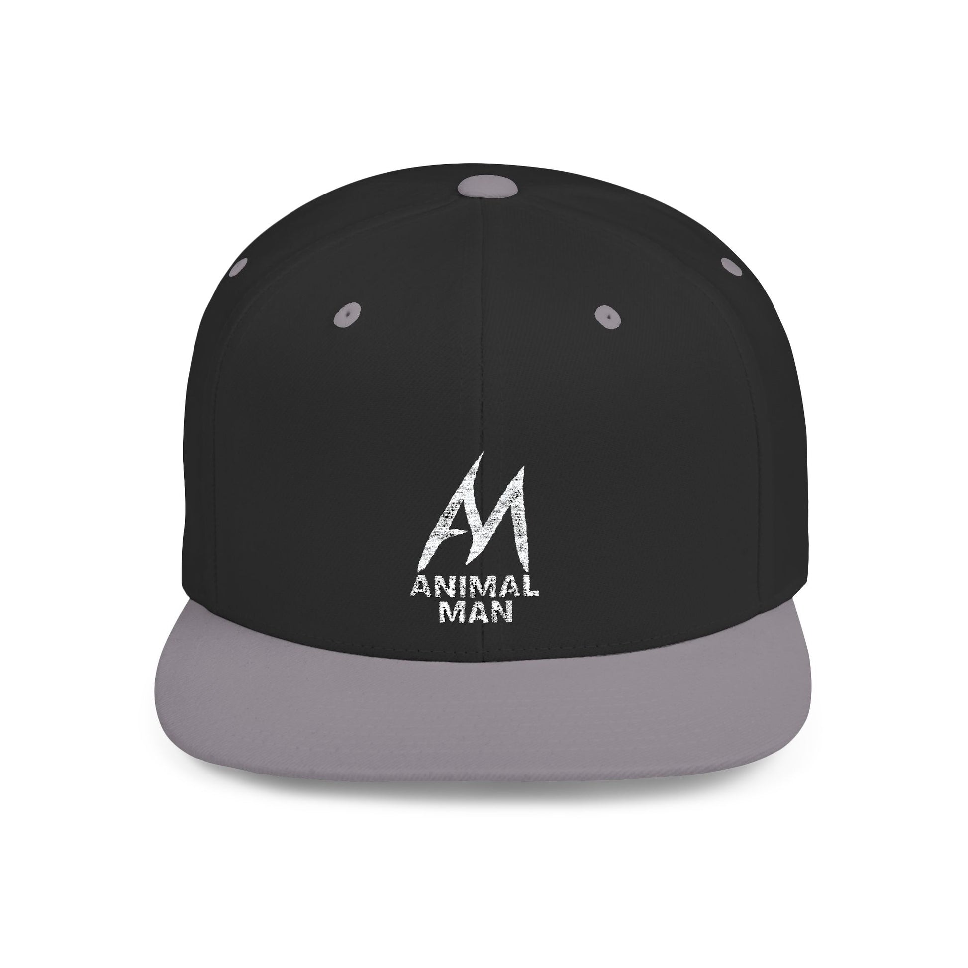Camo Flat Bill Snapback Hat, camo/black Cap, Outdoors Cap, Trendy Headwear, Perfect Gift for Adventurers