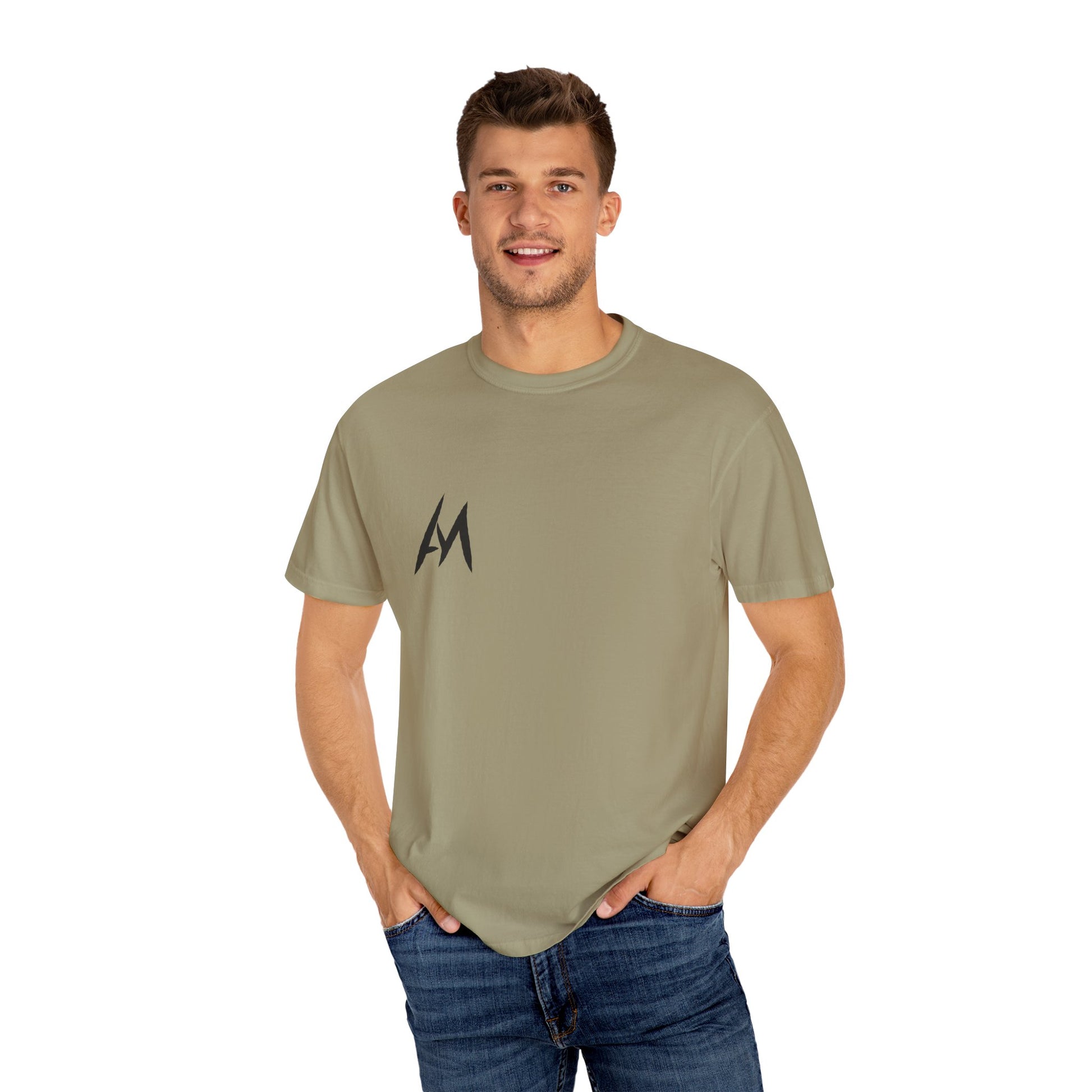 Animal Man Unisex Garment-Dyed T-shirt | Casual Statement Tee for Nature Lovers, Gifts for Him, Trendy Streetwear, Eco-Friendly Style