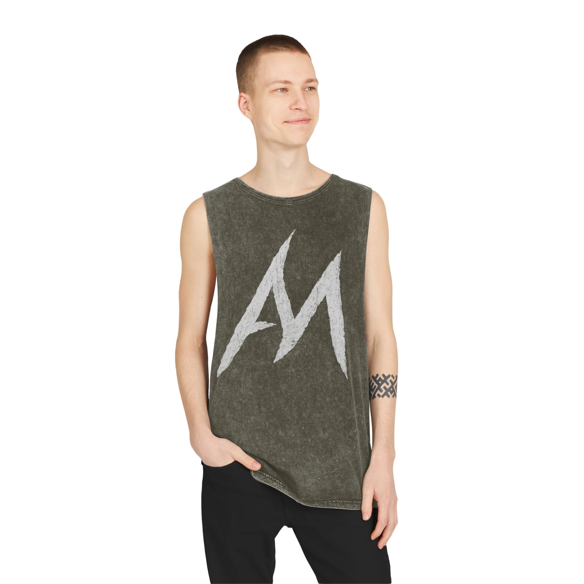 Unisex claw Tank Top with Animal Man Design - Casual Summer Apparel, Gift for Him, Workout Gear, Music Festival Wear, Trendy Streetwear