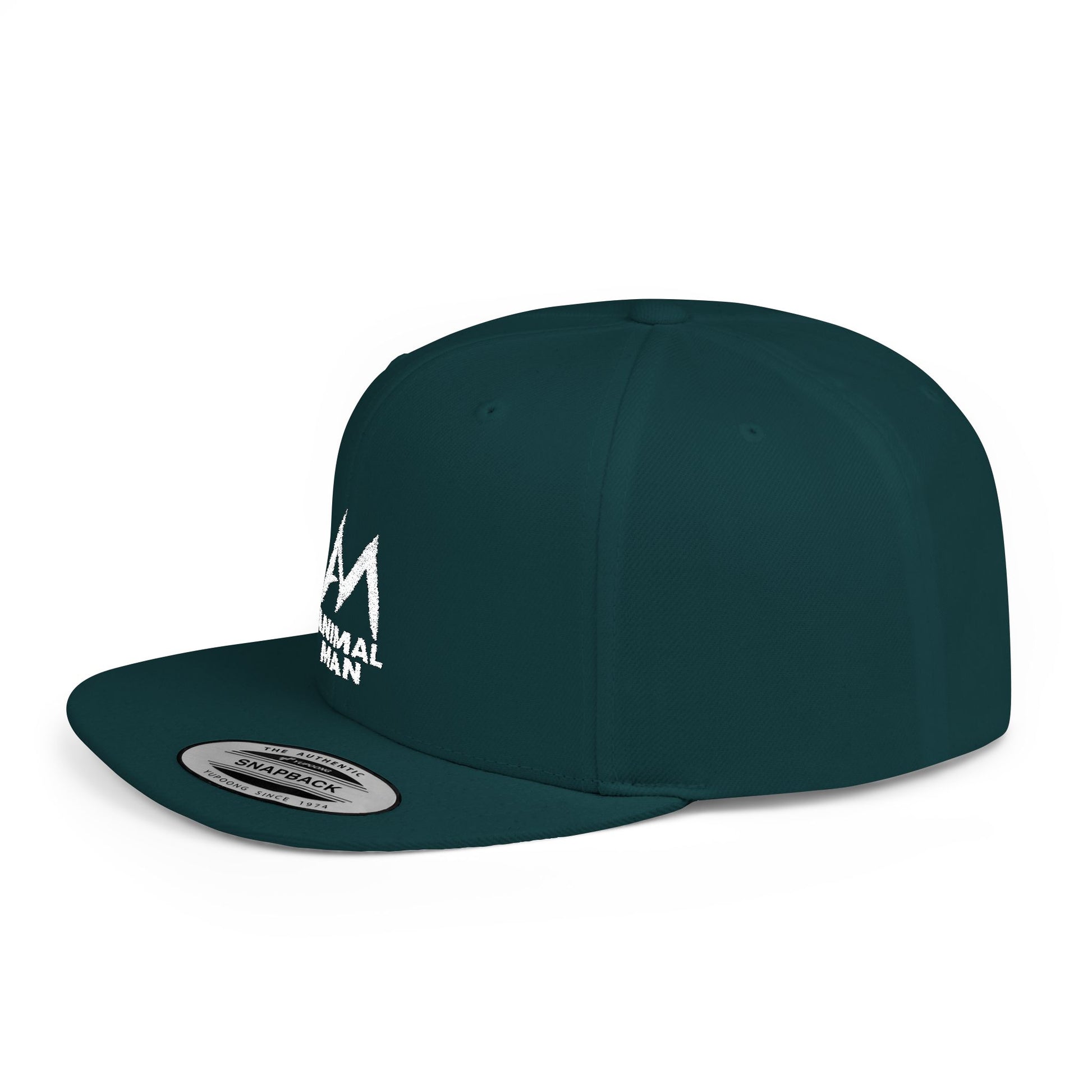 Camo Flat Bill Snapback Hat, camo/black Cap, Outdoors Cap, Trendy Headwear, Perfect Gift for Adventurers