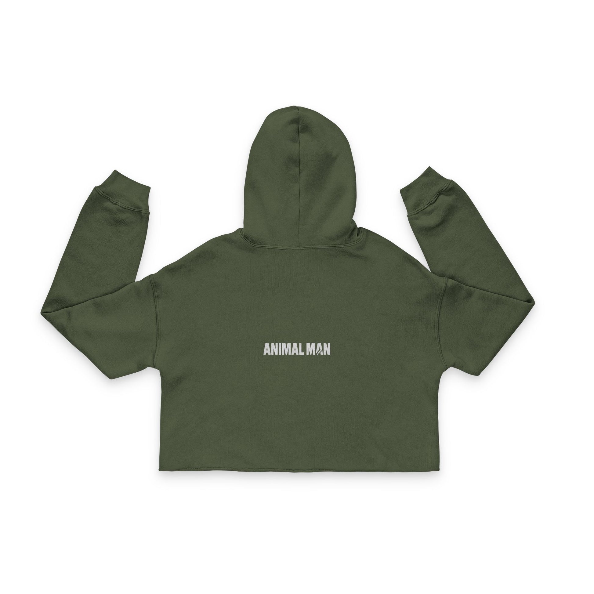 Urban claw crop Hoodie - Animal Man Design, Casual Wear, Gift for Her, Trendy Outfit, Fall Fashion, Streetwear, Everyday Comfort