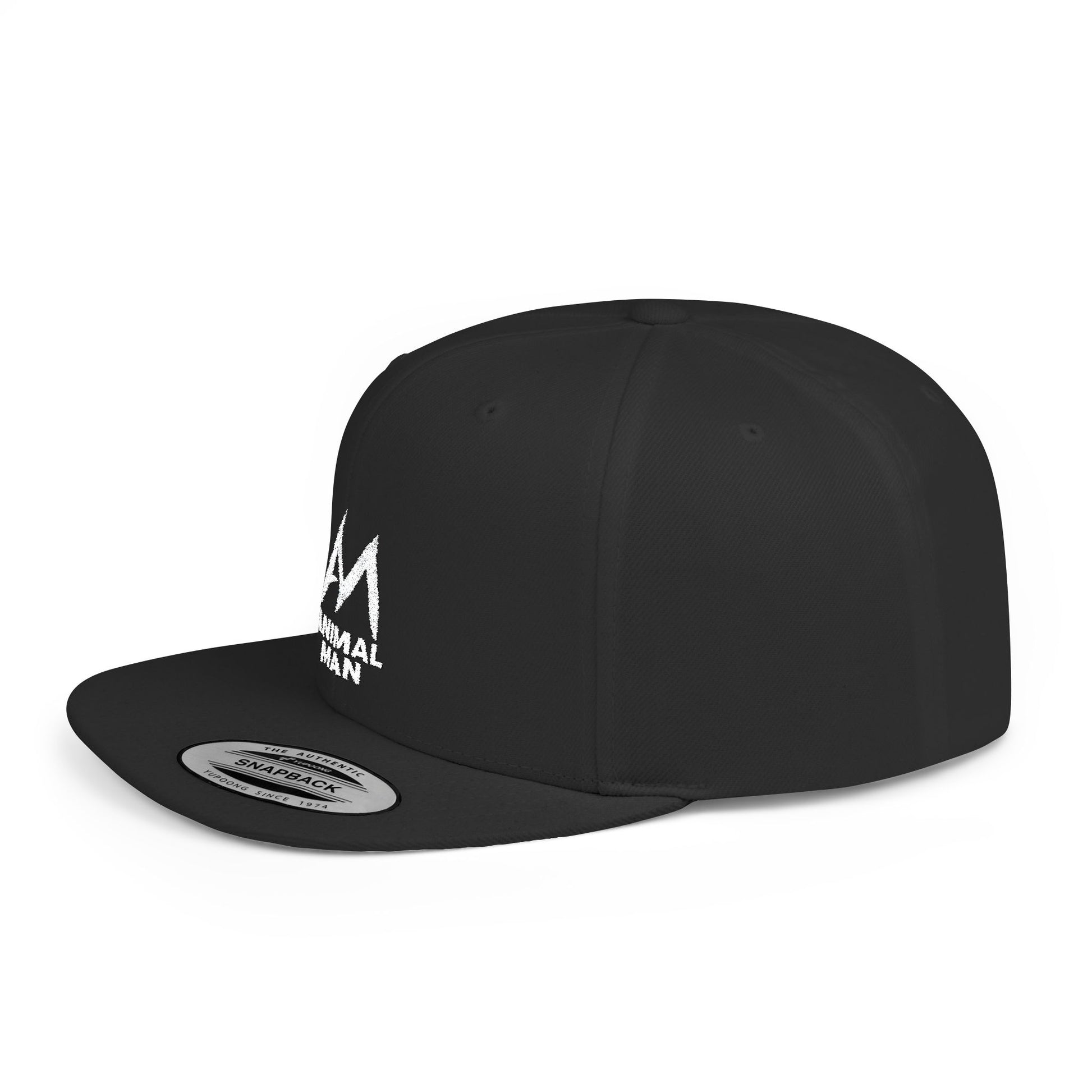 Camo Flat Bill Snapback Hat, camo/black Cap, Outdoors Cap, Trendy Headwear, Perfect Gift for Adventurers